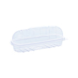 400 Pieces PET Clear Hotdog Container 7 Inch