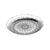 Round Crystal Plate 12 cm 10 Kg - hotpack.bh