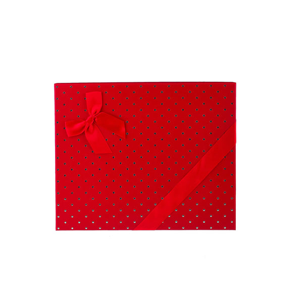 48 Pieces Rectangle Red Gift Box Shape -25*30*5 cm