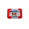 Compartment Clear Microwavable Container with Mixed Color Lid