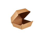 Kraft Paper Single Flute Burger Box