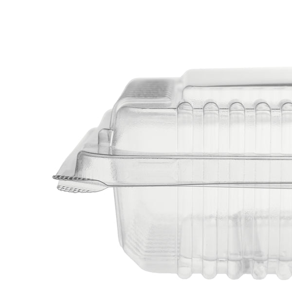 Clear Hinged Rectangular Container - hotpack.bh