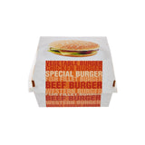 500 Pieces Paper Printed Burger Box - Large