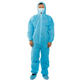 40 Pieces Non Woven Coveralls With Hood + Shoe Cover