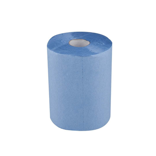 Hotpack| Blue Maxi Roll, 350 Sheets| 6 Rolls- Hotpack Bahrain