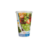 1000 Pieces Paper Juice Cup With Lid 16 Oz (470 ml)