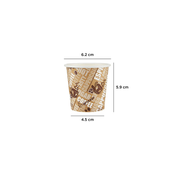 Single Wall Paper Cup 4 Oz(118 ml)