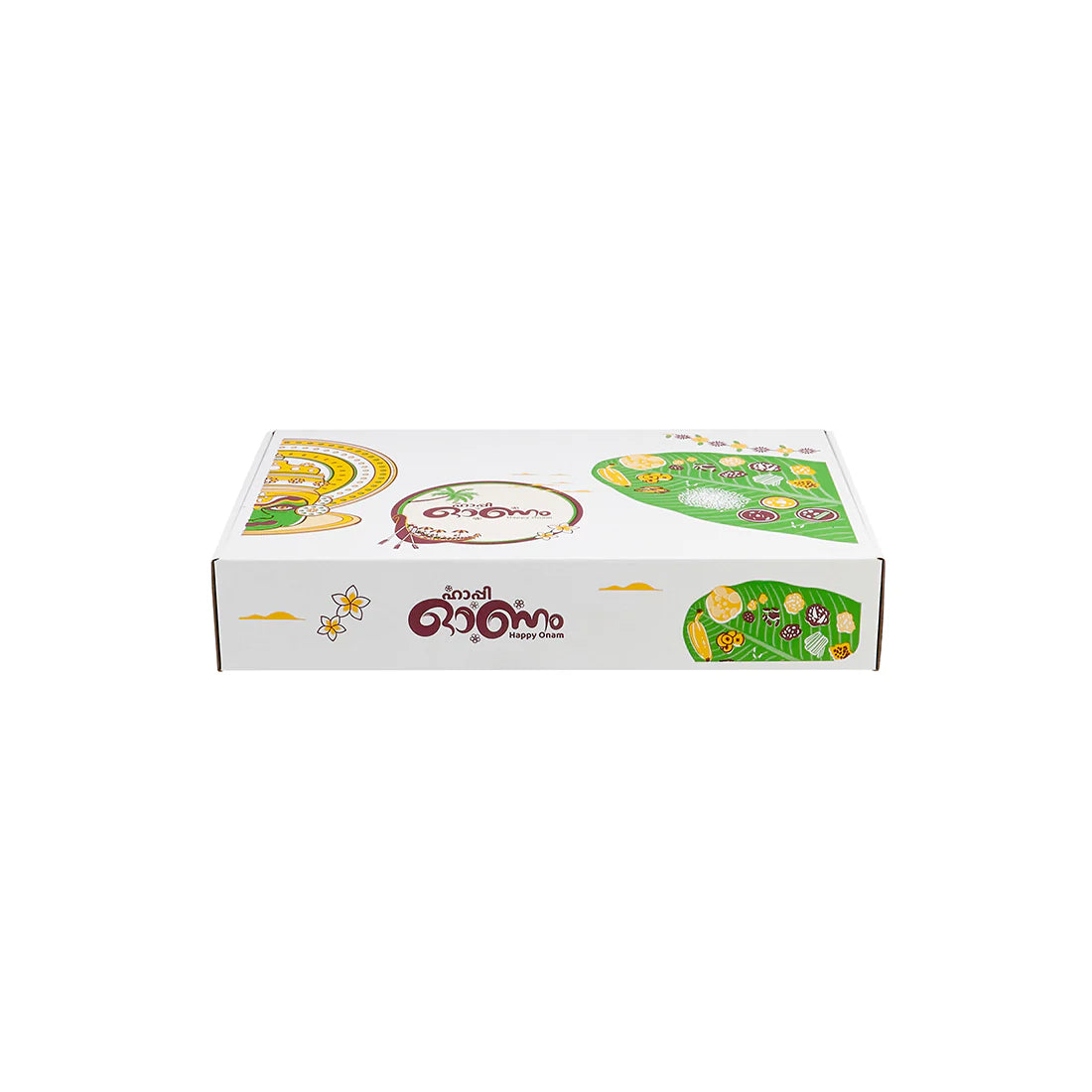 Onam White Meal Box