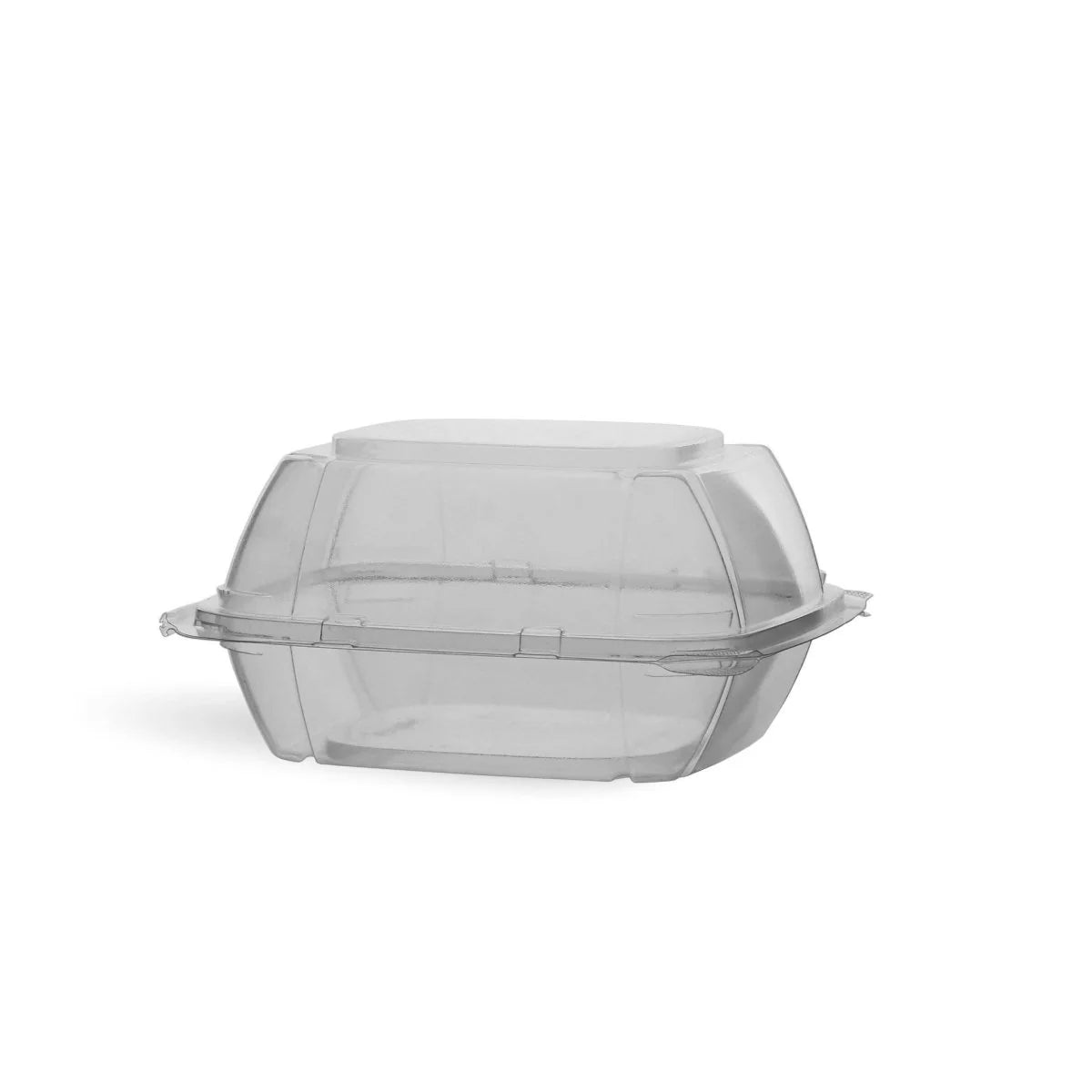  Clear Hinged PET Burger Box 5 Inch