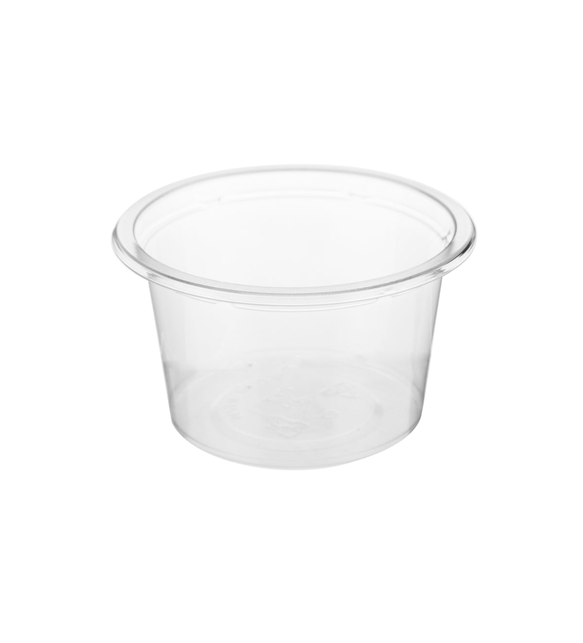 PET Clear 2 Oz Portion Cup With Lid