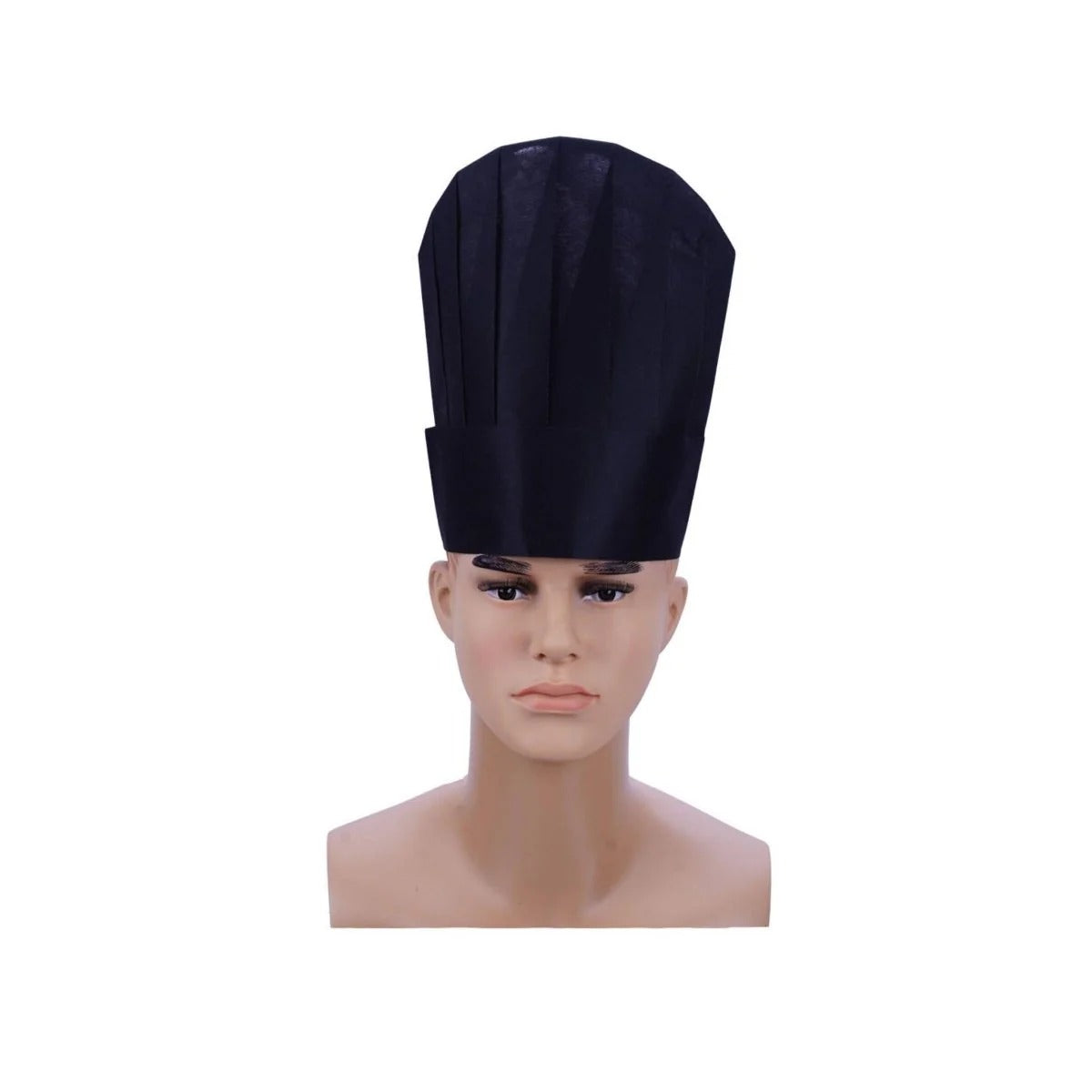 11 Inch Black Non Woven Chef Hat 