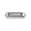 Aluminium Container1965 ml with Lid -250 Pieces