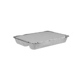 500 Pieces Aluminium Container 3 Compartment with Lid 225x177x30mm  760ml