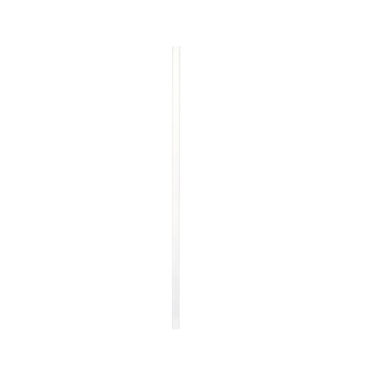 8mm Clear Straight Plastic Straw With Out Wrap