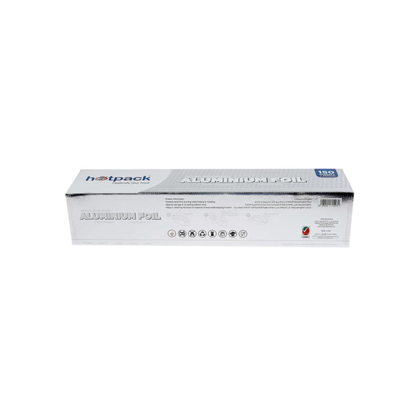 EMBOSSED ALUMINIUM FOIL, SILVER-45CM*150 MTR -14 MIC-6 Rolls