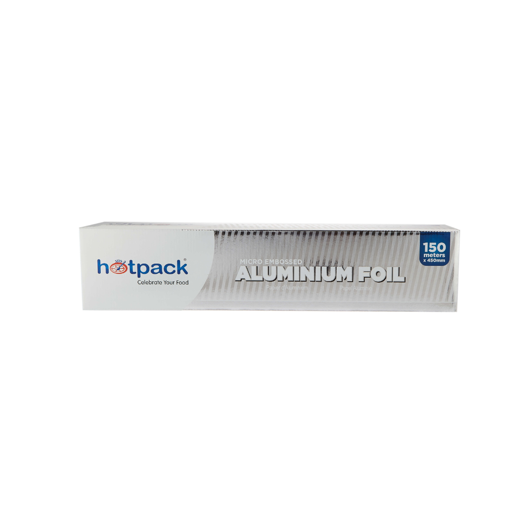 6 Rolls EMBOSSED ALUMINIUM FOIL, SILVER-45CM*150 MTR -14 MIC