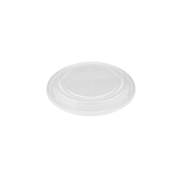 Round Black Base Container with Lid 24 Oz