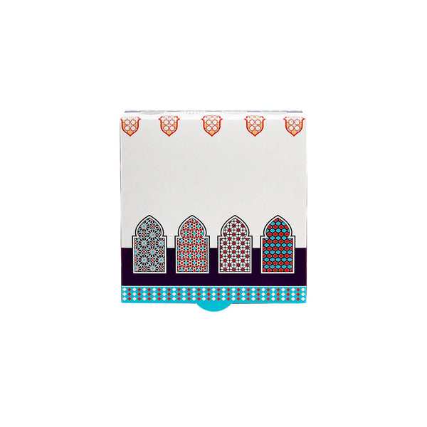 100 Pieces Ramadan Theme Cake Box 20 X 20 Cm