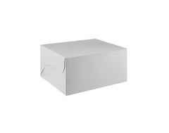 100 Pieces White FBB Cake Box 15X15 Cm