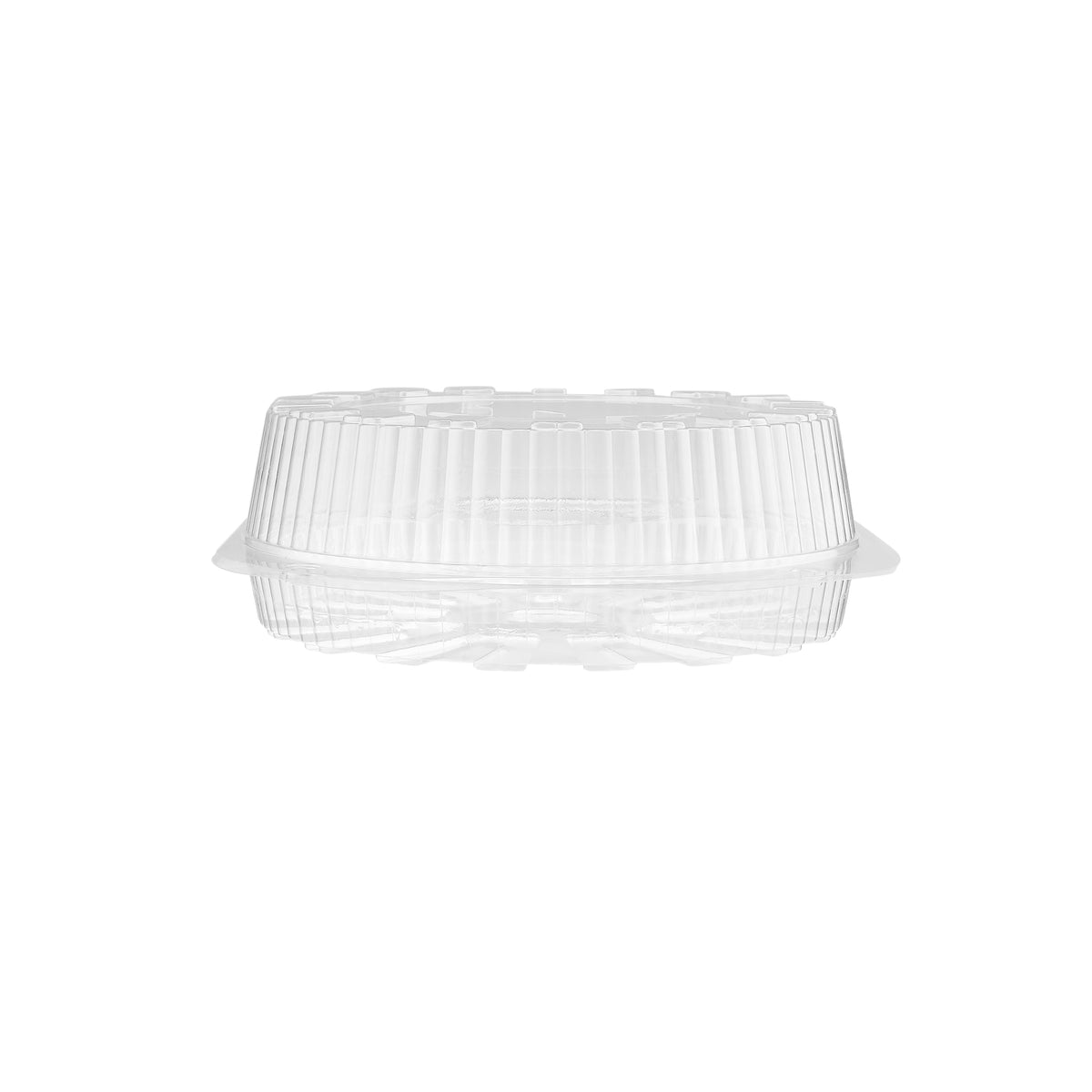 Clear Round Hinged Cake Container