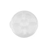 5 Compartment clear container with lid Lid 50 Pieces - Hotpack Global
