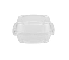 Clear Hinged PET Burger Box