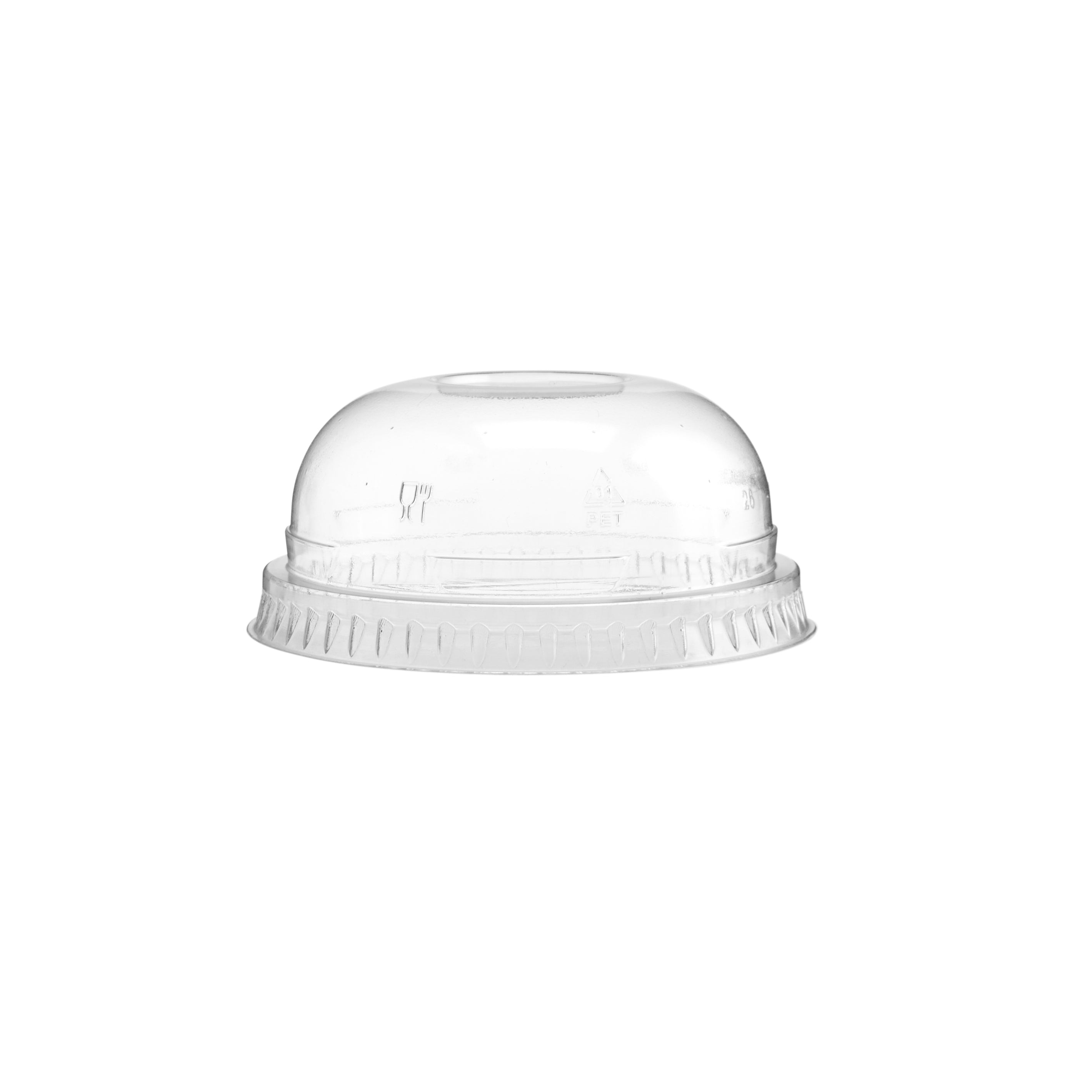 Hotpack Clear PET Cup 78 Diameter With Lid