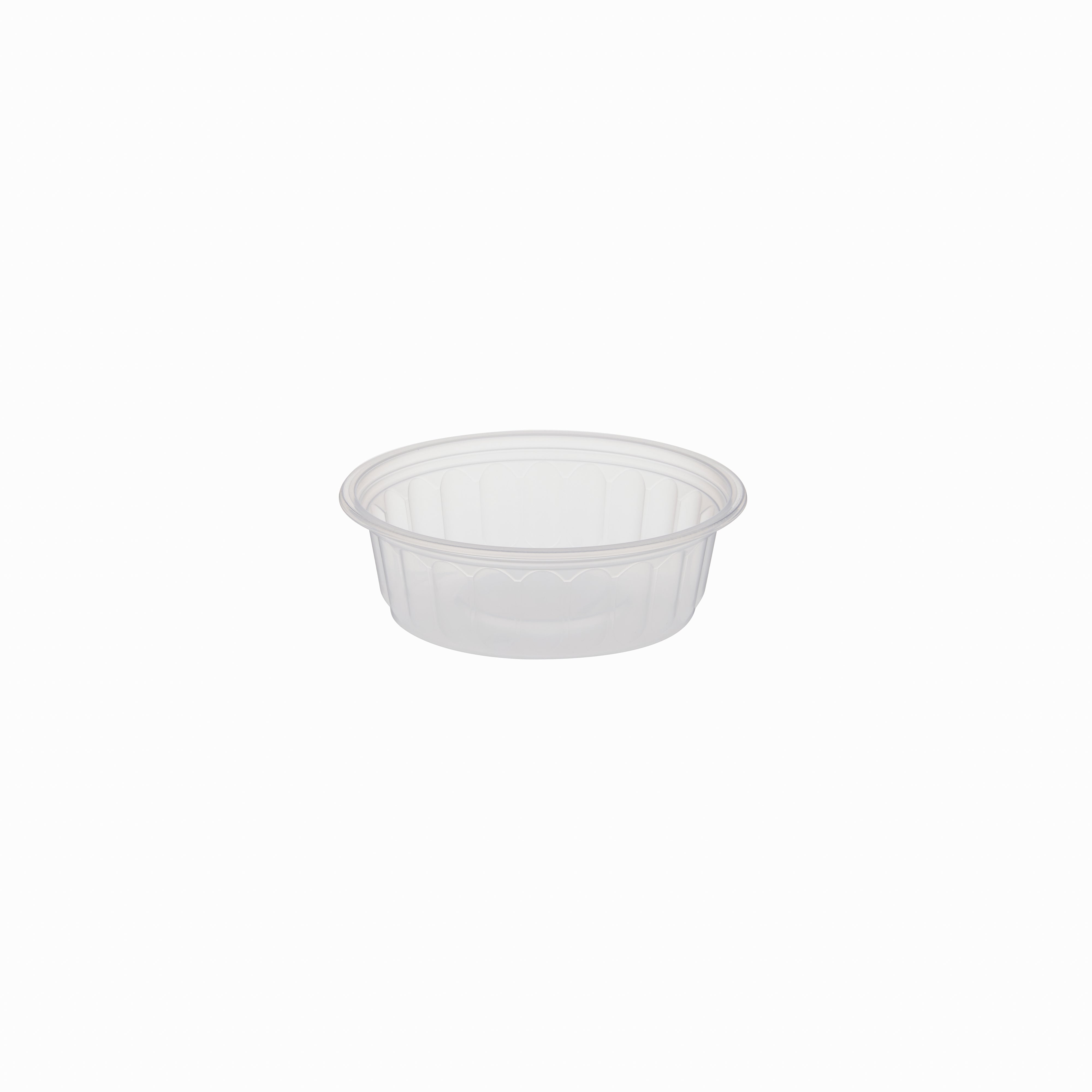 PP Corrugated Clear Bowl