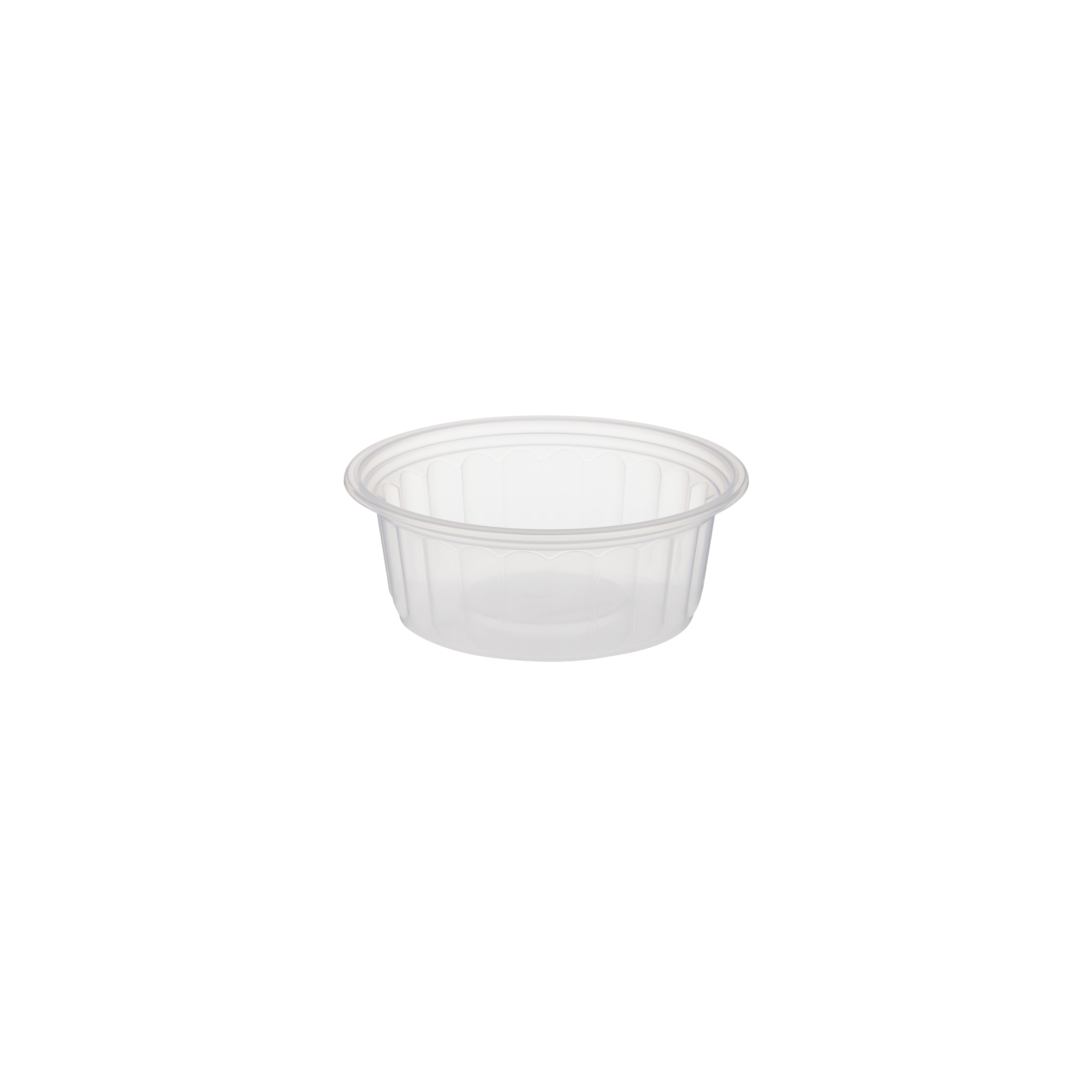 PP Corrugated Clear Bowl