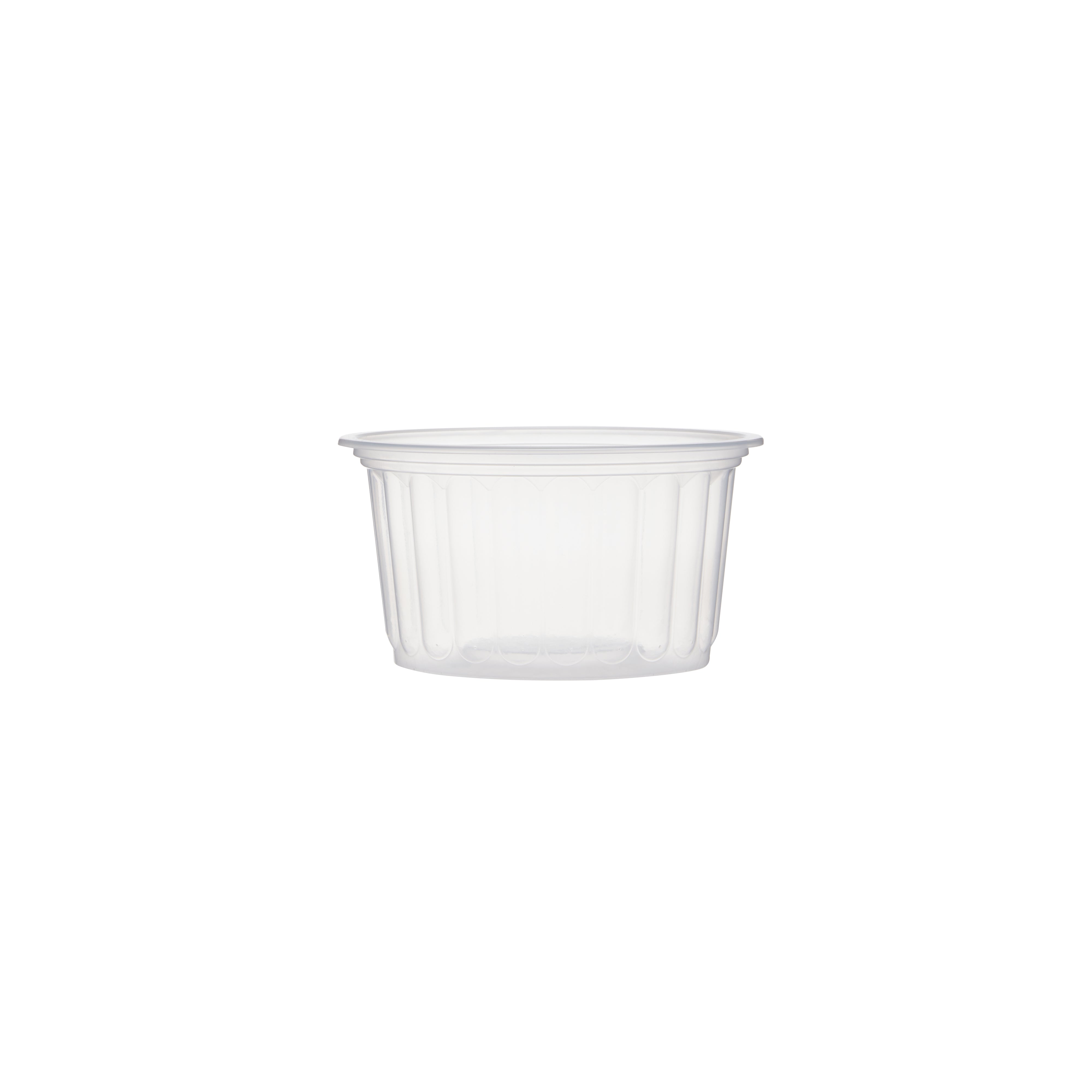 PP Corrugated Clear Bowl