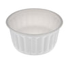 PP Corrugated White Bowl