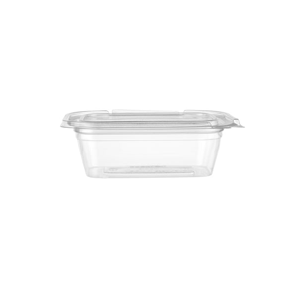 Hinged Square Deli Clear Pet Container