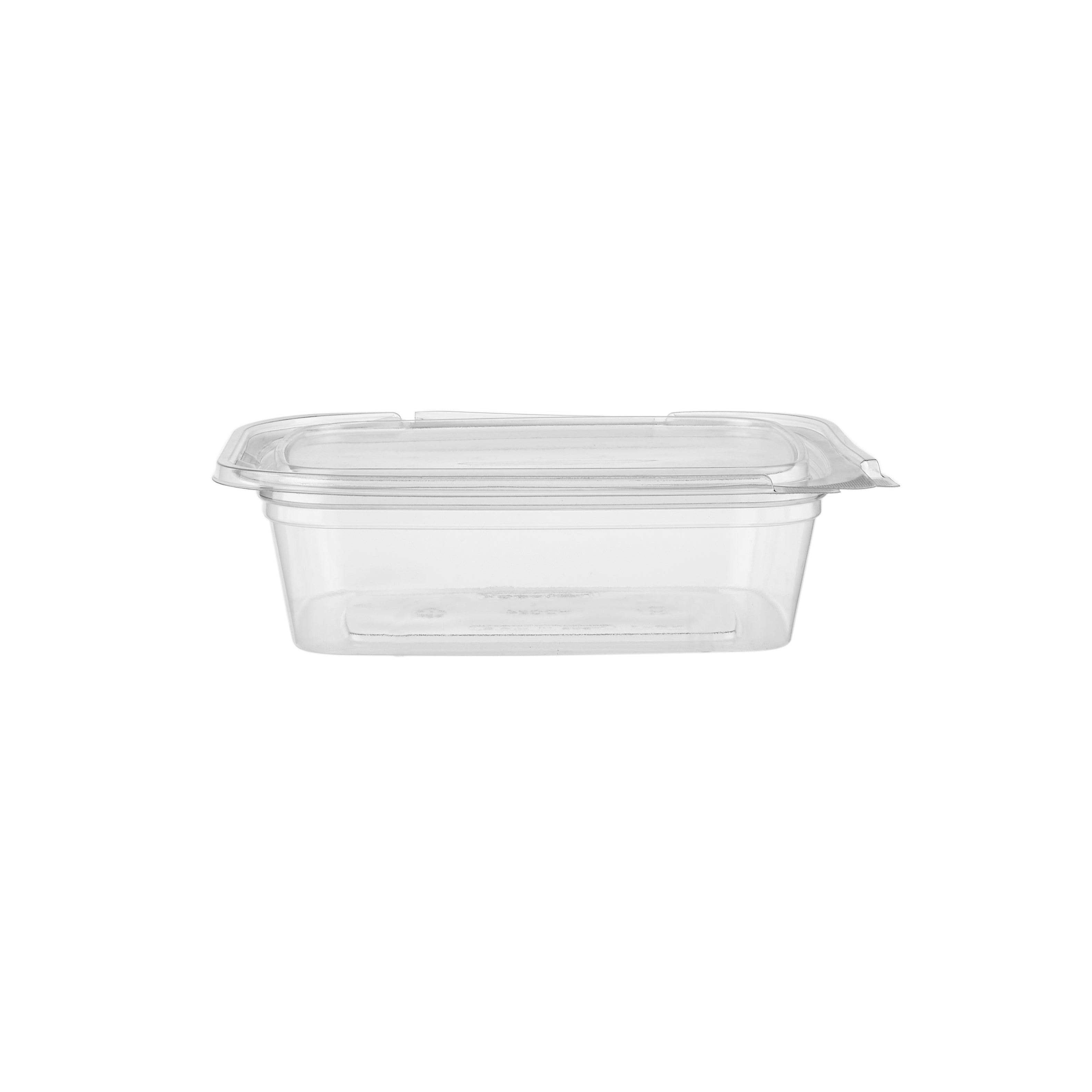 Hinged Square Deli Clear Pet Container