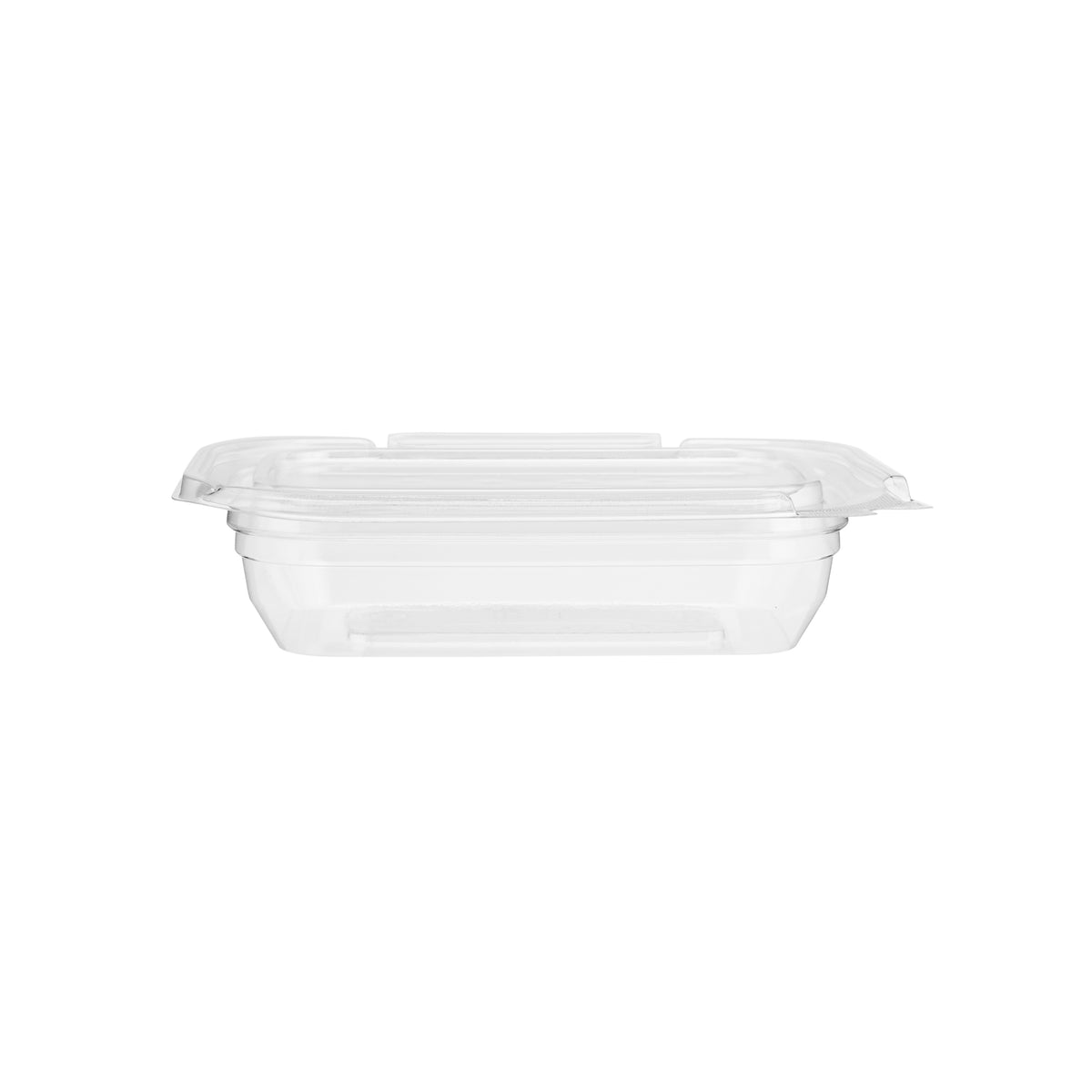 Hinged Square Deli Clear Pet Container