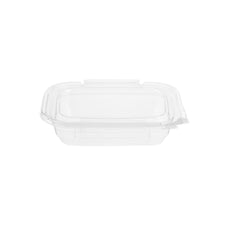 Hinged Square Deli Clear Pet Container