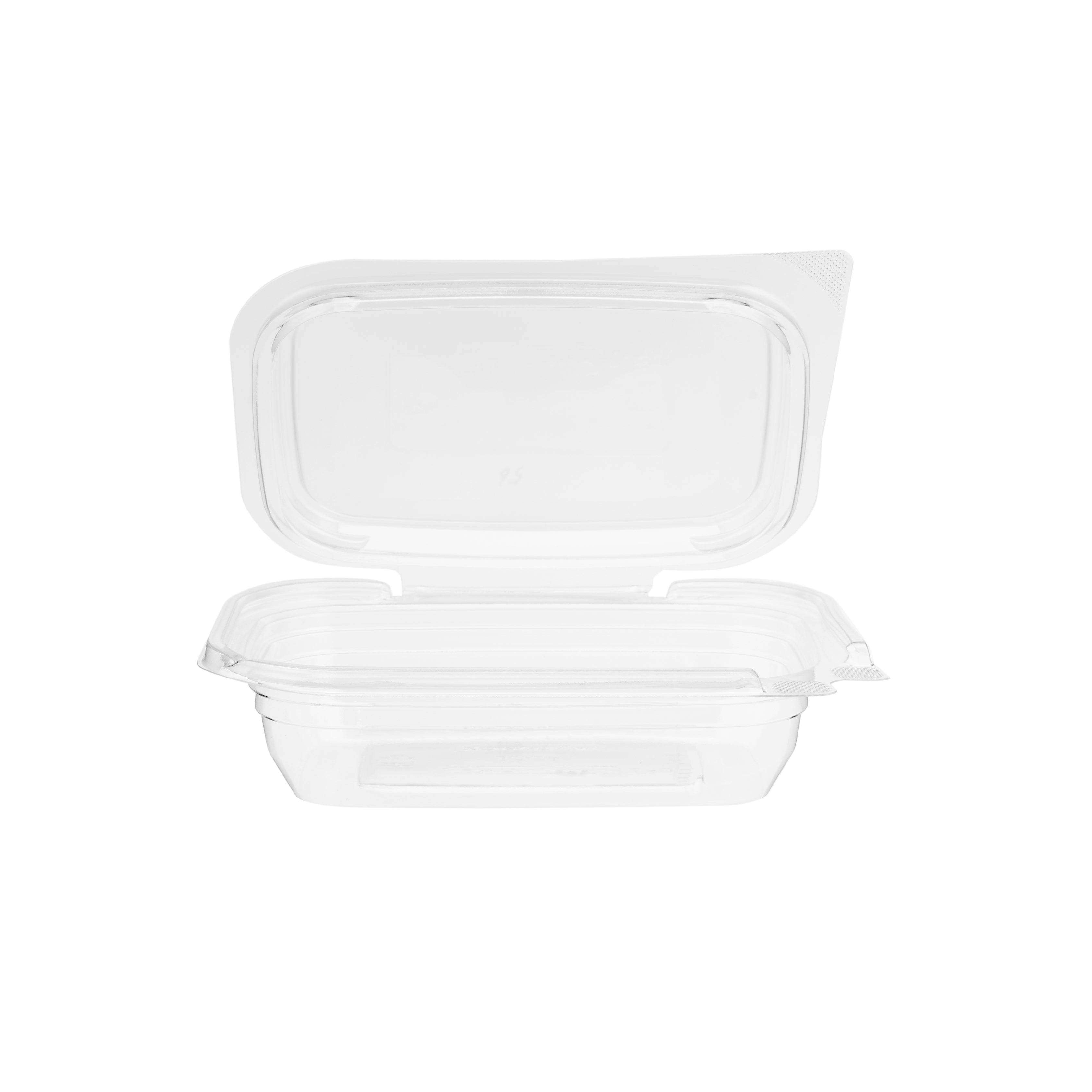 Hinged Square Deli Clear Pet Container