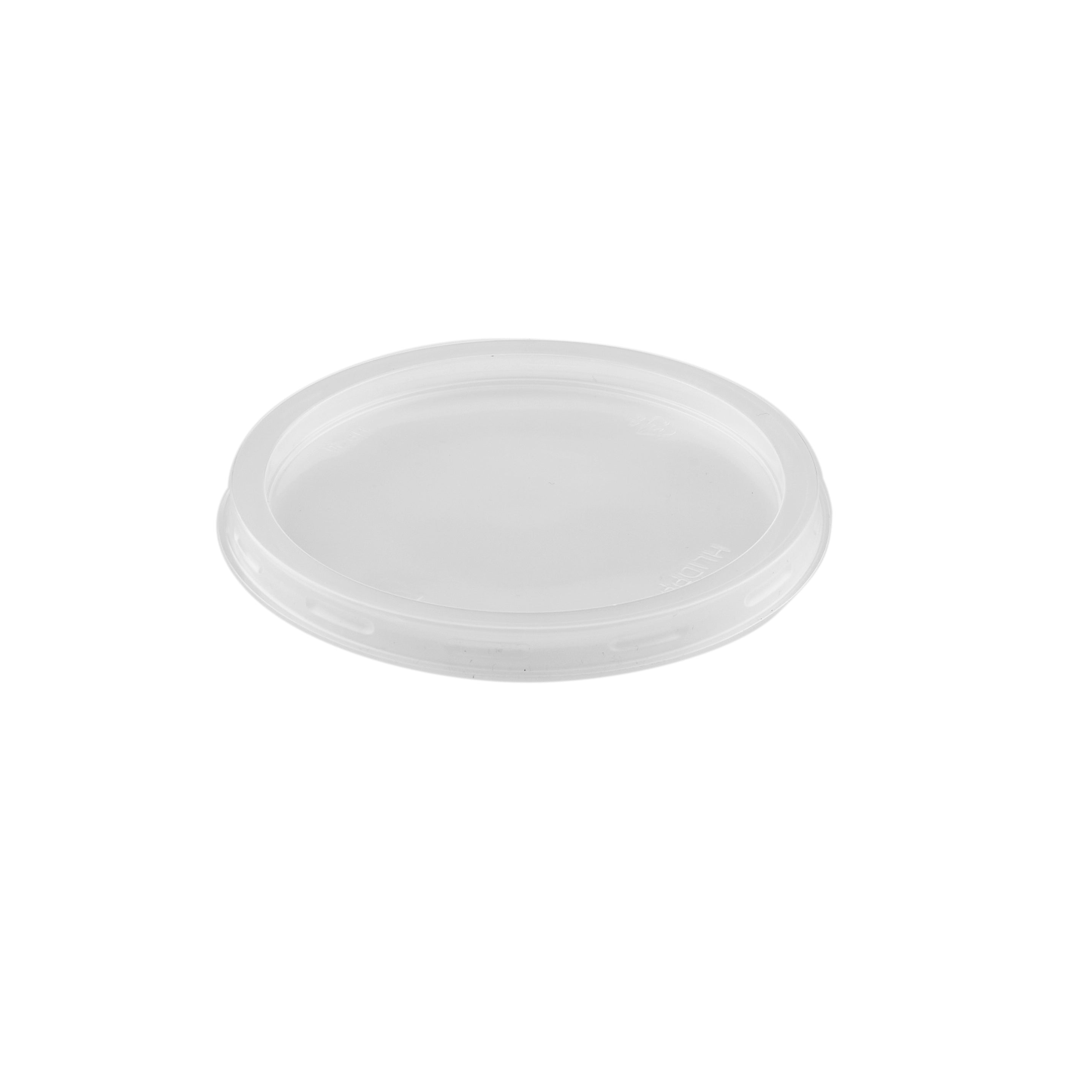 PP Plain White Bowl with Lid