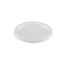 PP Plain White Bowl with Lid