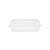 Clear Square Hinged Container