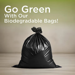 Black Heavy Duty Garbage Bag Roll