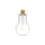 Bulb Shape Plastic Bottle