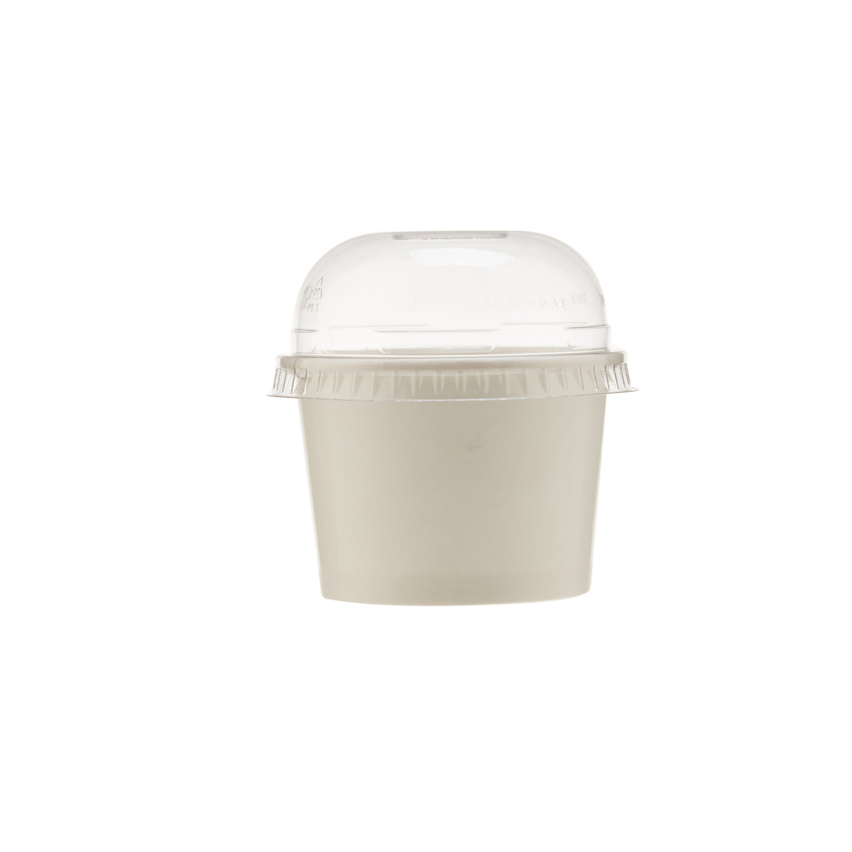 Paper Ice Cream Cup White