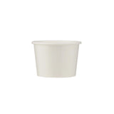 Paper Ice Cream Cup White 1000 Pieces