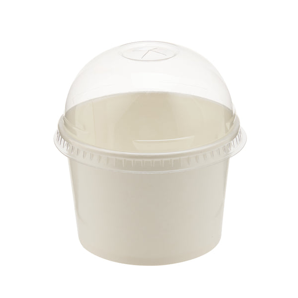 Paper Ice Cream Cup White