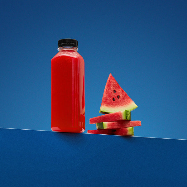 Plastic Square Bottle with Black Cap - hotpack.bh