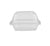 Clear Hinged PET Burger Box