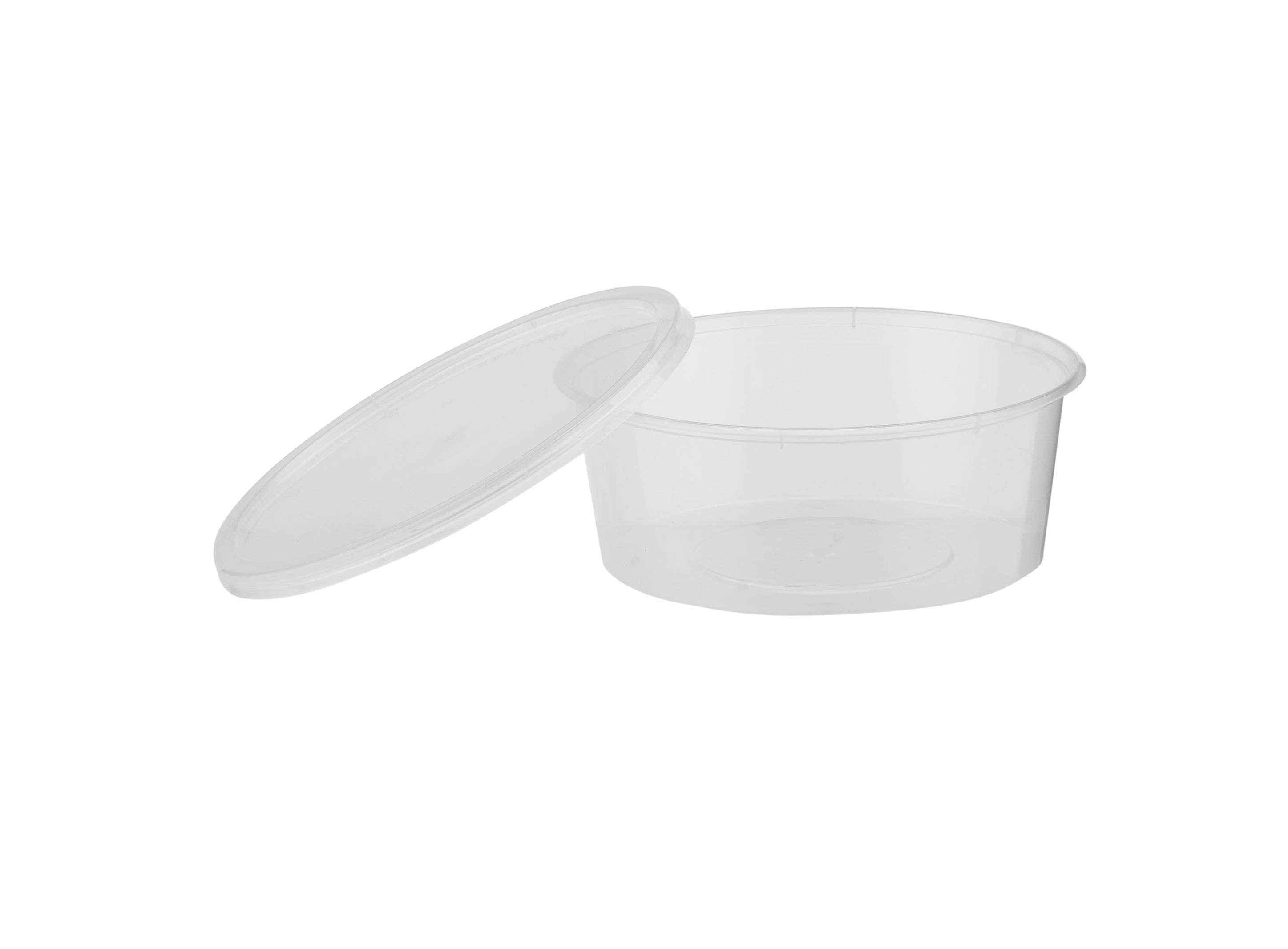 Clear Round Microwavable PP Container