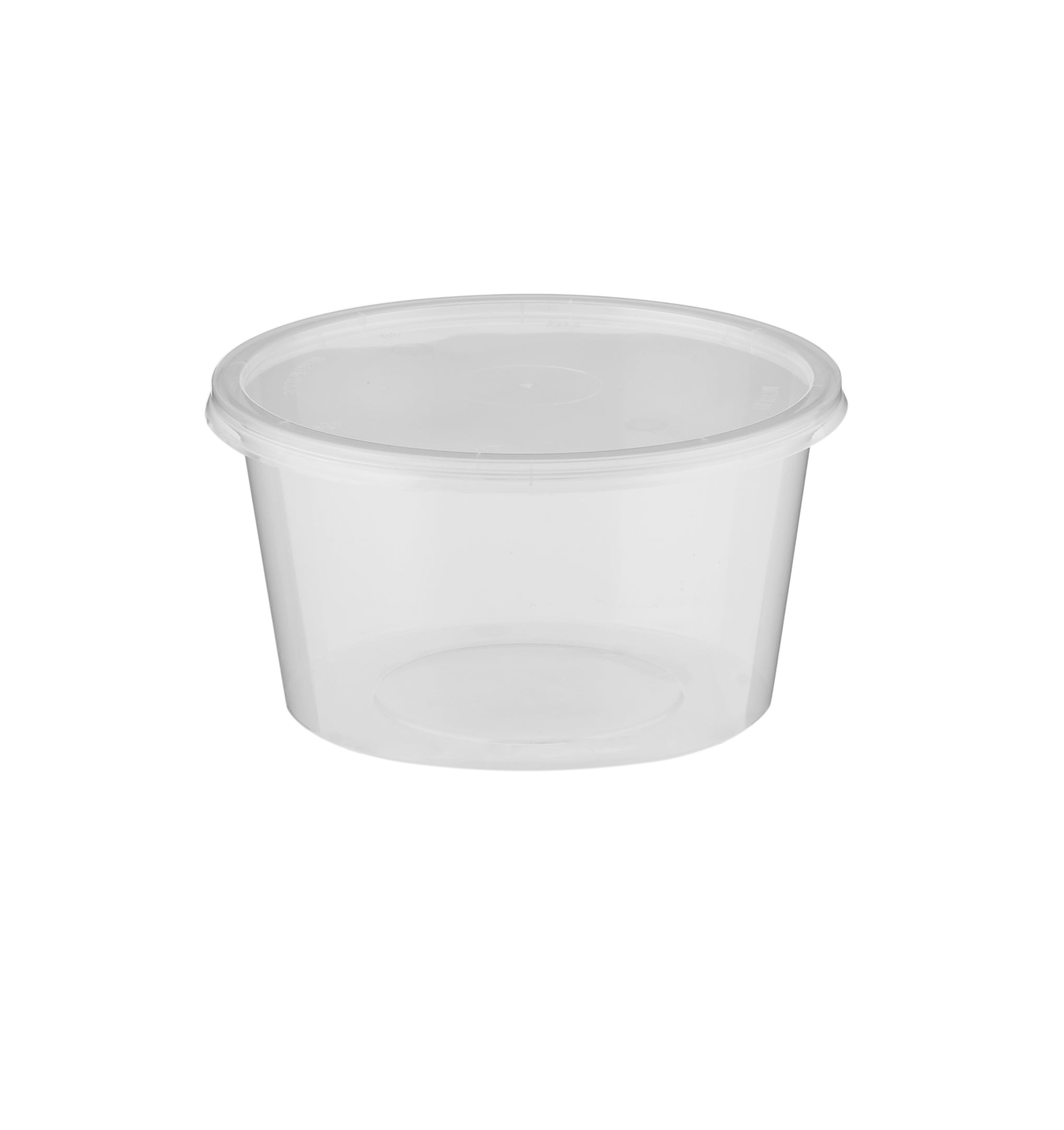 Clear Round Microwavable PP Container