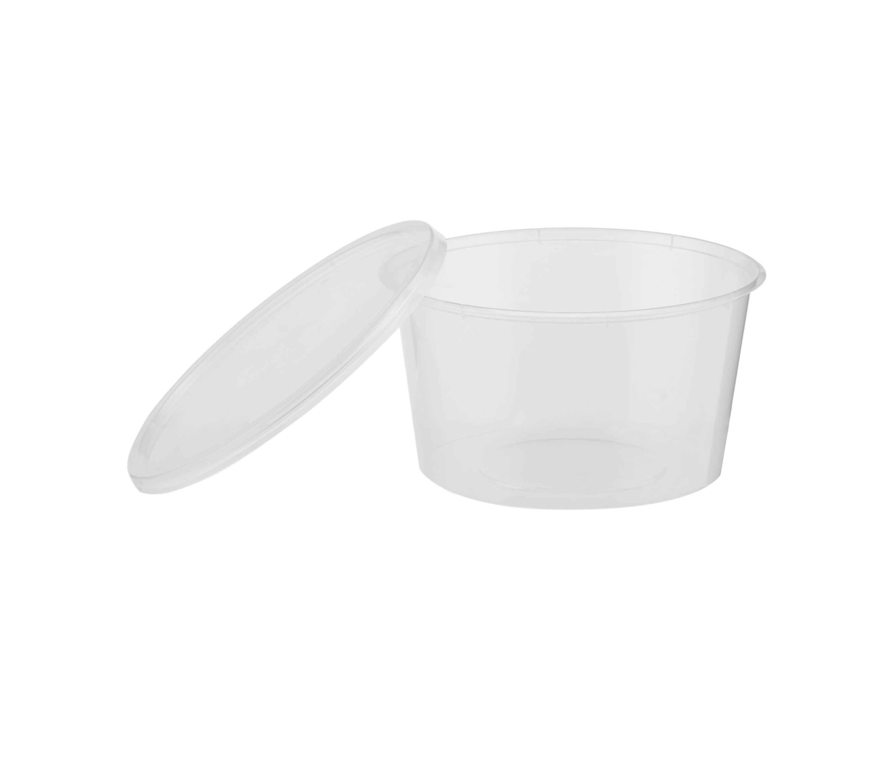 Clear Round Microwavable PP Container