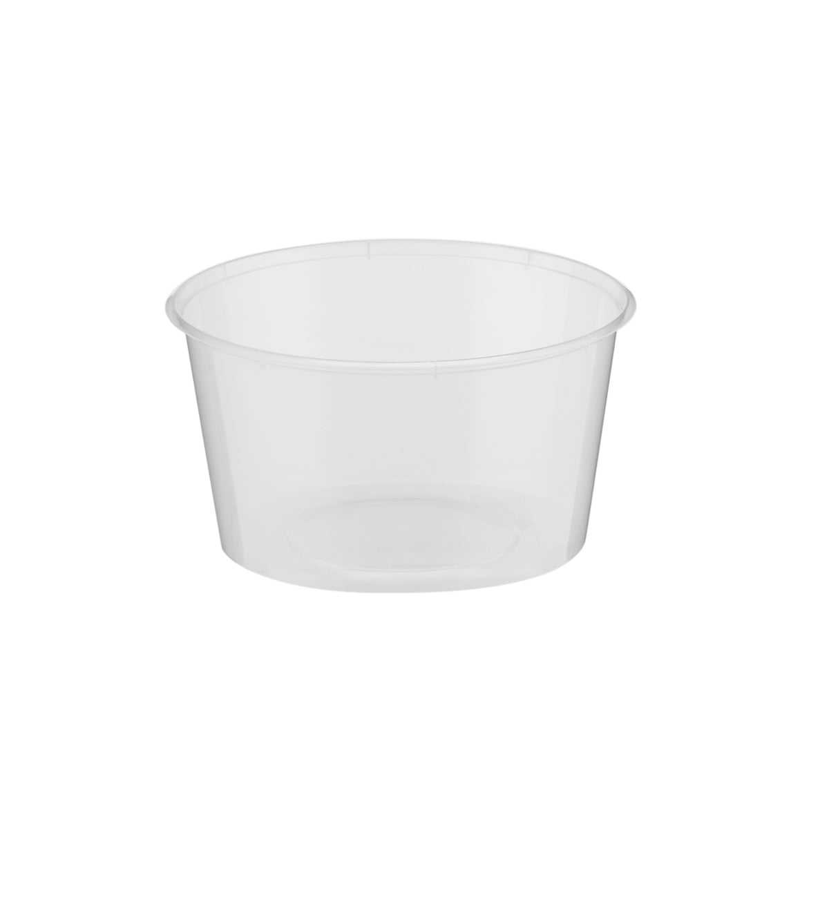 Clear Round Microwavable PP Container